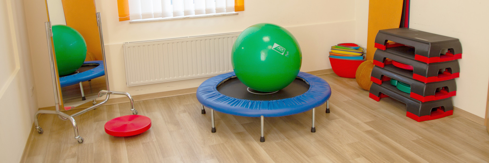 Kurs- und Turnbereich DRK Physiotherapie Nerchau